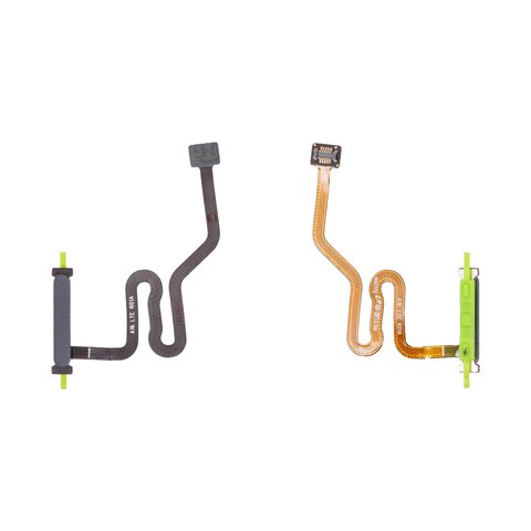 Flat Cable compatible with Samsung A165 Galaxy A16, for fingerprint recognition Touch ID , dark blue, midnight blue 