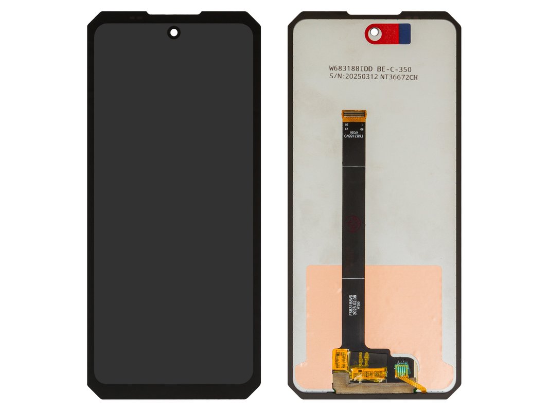 LCD compatible with Oukitel WP17, WP19, WP21, (black, without