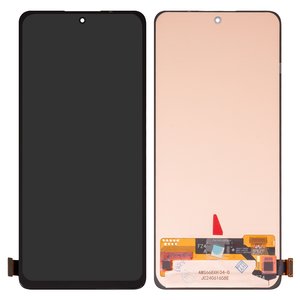 LCD compatible with Xiaomi Poco M7 Pro 5G , Redmi Note 14 4G, Redmi Note 14 5G, black, without frame, High Copy, OLED , 159.6mm, 24117RN76G, 24117RN76O, 24094RAD4G, global version 