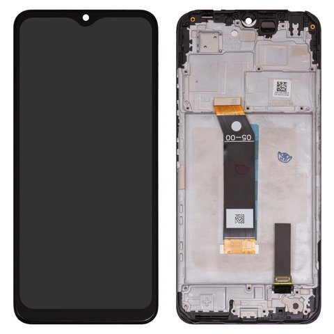 Дисплей для Xiaomi Poco M4 5G, Poco M5 4G, Redmi 10 5G, Redmi Note 11E, черный, с рамкой, High Copy