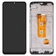 LCD compatible with Realme Note 60X, (black, with frame, High Copy, RMX3938)