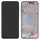 LCD compatible with Samsung A266 Galaxy A26, (mint, with frame, Original (PRC), mint)