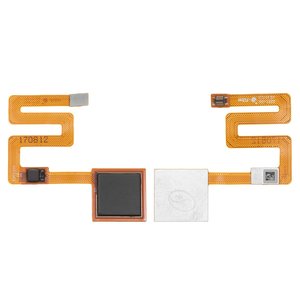 Cable flex puede usarse con Xiaomi Redmi Note 4, para escaner de huellas dactilares, negro