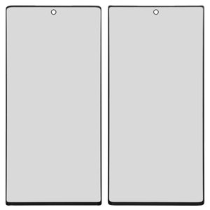 Vidrio de carcasa puede usarse con Samsung N970F Galaxy Note 10, negro