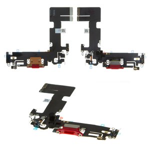 Cable flex puede usarse con iPhone 13, del conector de carga, rojo, con micrófono, con conector, Original PRC , Lightning