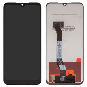 Pantalla LCD puede usarse con Xiaomi Redmi Note 8T, negro, con borde ancho, sin logotipo, sin marco, Copy, M1908C3XG