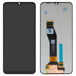 Pantalla LCD puede usarse con Motorola Moto E13 XT2345, negro, sin marco, Original PRC , XT2345