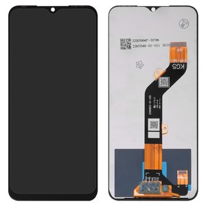 Pantalla LCD puede usarse con Tecno Spark Go 2022 , negro, sin marco, High Copy, KG5m