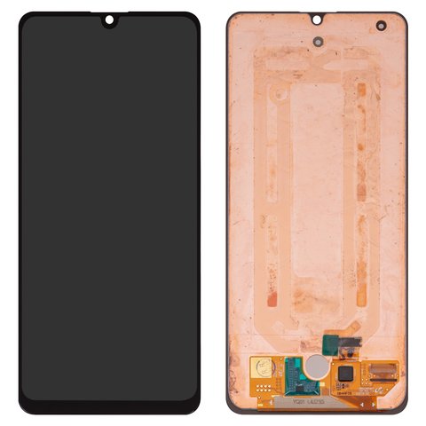 Pantalla LCD puede usarse con Samsung M325 Galaxy M32, negro, sin marco, original vidrio reemplazado
