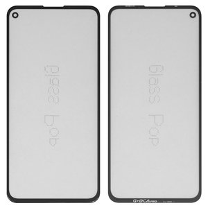 Vidrio de carcasa G+OCA PRO puede usarse con Google Pixel 5a 5G, con película OCA, negro