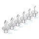 Boquilla para pistolas de aire Mechanic 861 Original, curvada, 6in1, 4mm/5mm/6mm/8mm/10mm/12mm