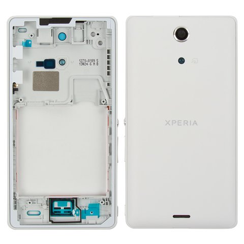 Корпус для Sony C5502 M36h Xperia ZR, C5503 M36i Xperia ZR, белый