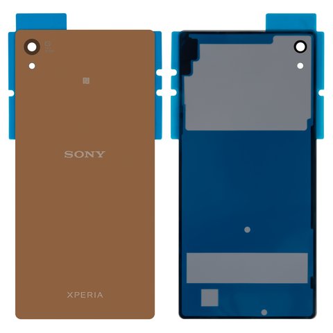 Задняя панель корпуса для Sony E6533 Xperia Z3+ DS, E6553 Xperia Z3+, Xperia Z4, золотистая, copper