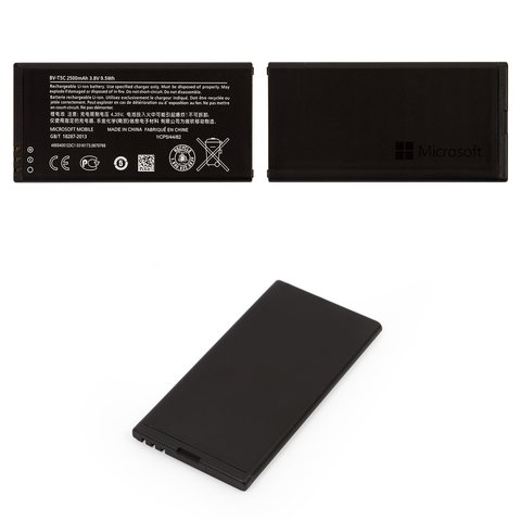Аккумулятор BV T5C для Microsoft Nokia  640 Lumia, Li ion, 3,8 В, 2500 мАч, Original PRC 