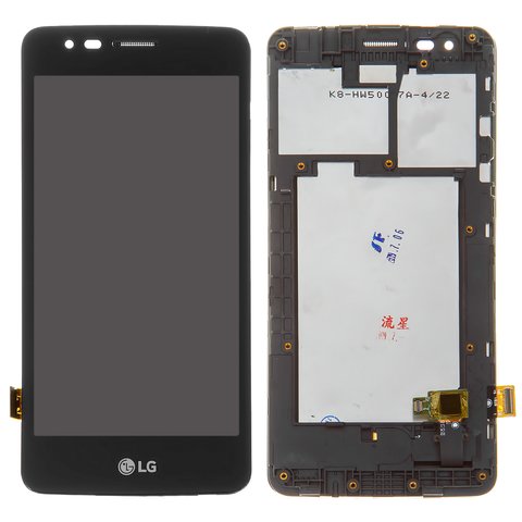Дисплей для LG K8 2017  X240 Dual Sim, чорний, Original PRC , 20 pin