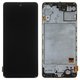 Дисплей для Samsung M317 Galaxy M31s, чорний, з рамкою, Original, сервісне опаковання, #GH81-13736A/GH82-23774A/GH82-24114A