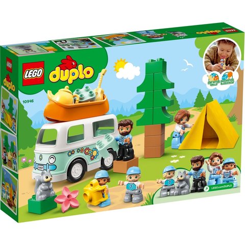 Конструктор LEGO DUPLO Сімейний кемпінг 10946