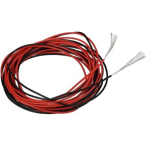 Провід в силіконовій ізоляції 30AWG, 0,05 мм², 1 м, червоний, UL3135