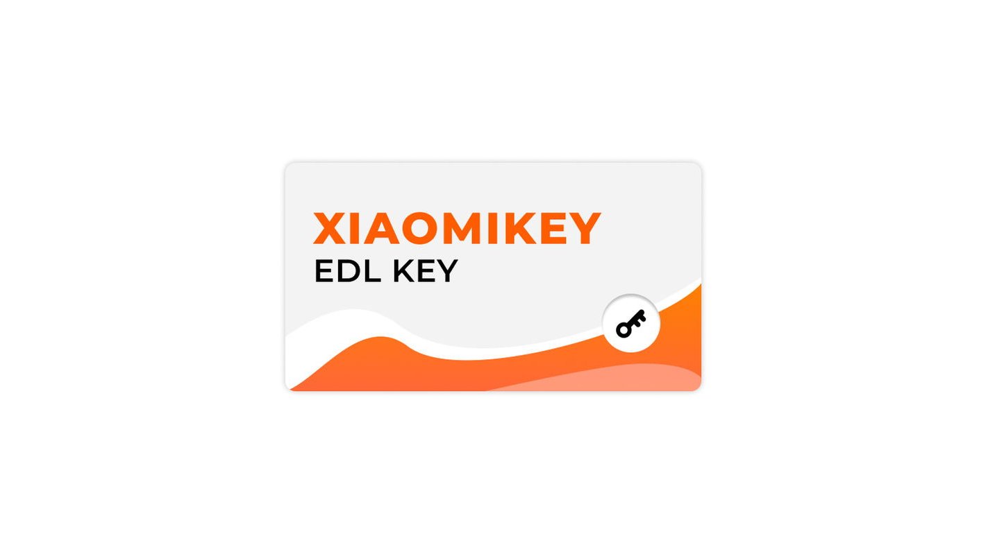 XiaomiKey - Авторизация для загрузки режима EDL