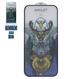 Захисне скло iNobi Amulet для Apple iPhone 15 Pro, Full Glue, Anti Static, чорний