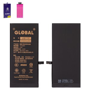 Аккумулятор Mechanic для Apple iPhone 7 Plus, Li Polymer, 3,8 В, 3560 мАч, повышенная ёмкость, original IC