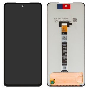 Дисплей для Motorola Moto G75, черный, без рамки, High Copy