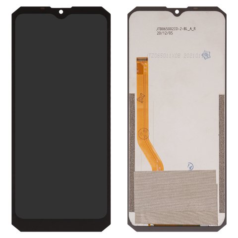 Дисплей для Oukitel K15 Plus, K15 Pro, чорний, без рамки, High Copy
