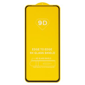 Захисне скло для Infinix Smart 8 Plus X6526 , сумісне з чохлом, Full Glue, без упаковки , чорний