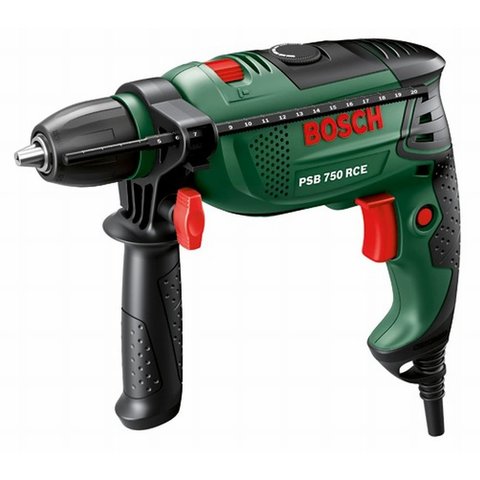 Дрель ударная Bosch PSB 750 RCE